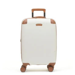 Rock Carnaby 4 Wheel Exp Cabin Suitcase - 56cm 27 Rock Carnaby 4 Wheel Exp Cabin Suitcase - 56cm -Travel Luggage Store Rock Carnaby TR 0219 CRM S 1 94385.1660573750