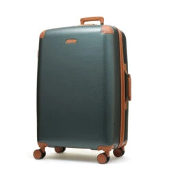 Rock Carnaby 4 Wheel Exp Large Suitcase - 78cm -Travel Luggage Store Rock Carnaby TR 0219 GRN L 3 12728.1660576321