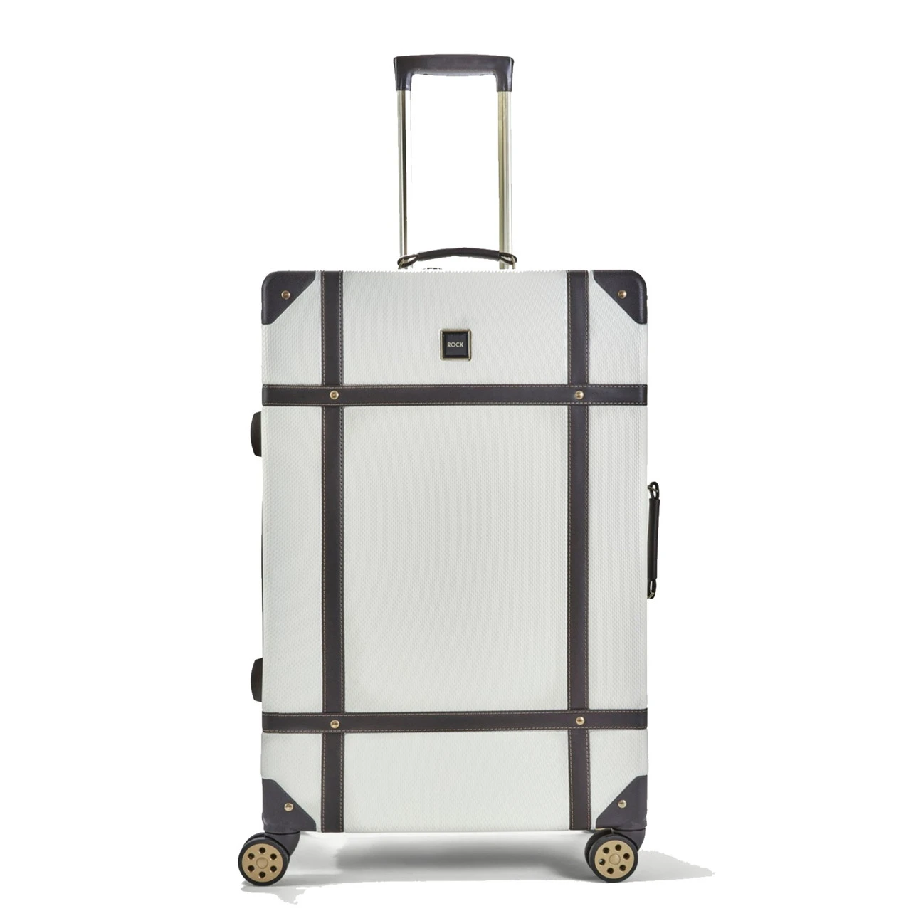 Rock Vintage 4 Wheel Large Suitcase - 78cm - Image 5