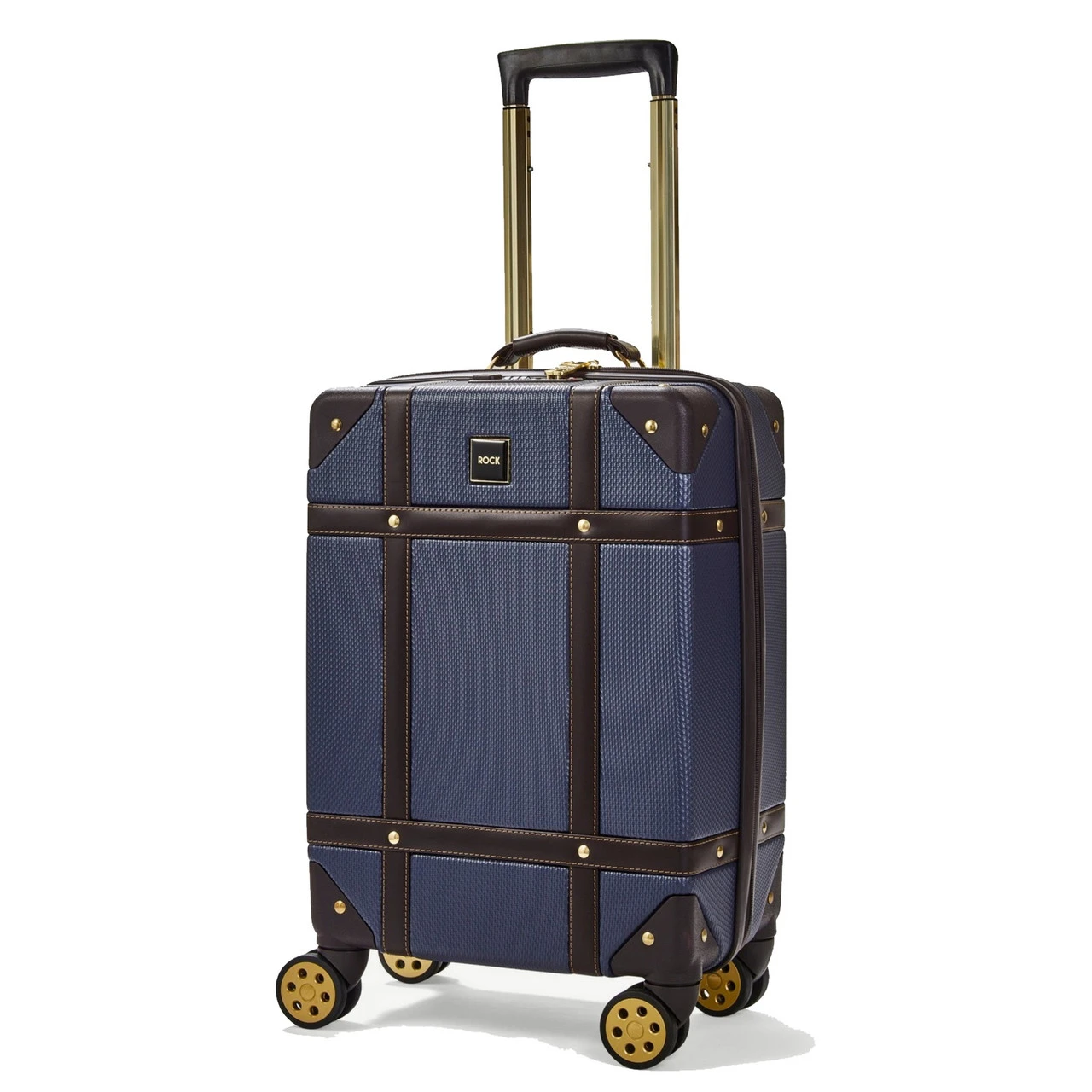 Rock Vintage 4 Wheel Cabin Suitcase - 54cm 22 Rock Vintage 4 Wheel Cabin Suitcase - 54cm - Image 20