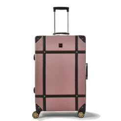 Rock Vintage 4 Wheel Large Suitcase - 78cm -Travel Luggage Store Rock Vintage TR 0193 PI L 1 69166.1660147378