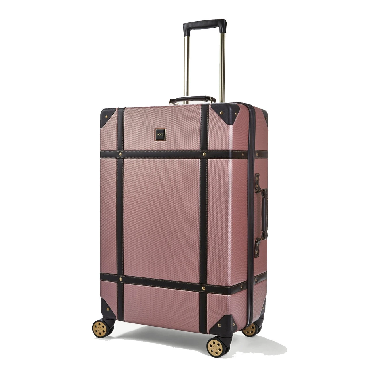 Rock Vintage 4 Wheel Large Suitcase - 78cm - Image 19