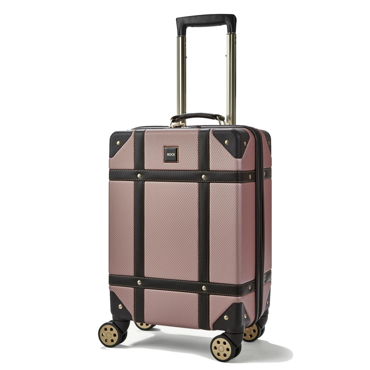 Rock Vintage 4 Wheel Cabin Suitcase - 54cm 16 Rock Vintage 4 Wheel Cabin Suitcase - 54cm - Image 14
