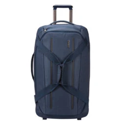 Thule Crossover 2 Wheeled Duffle - 76cm -Travel Luggage Store Small Thule Crossover 2 76cm Rolling Duffel DressBlue Front 3204035 62399.1681200630