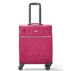 Rock Jewel 4 Wheel Cabin Suitcase - 55cm 36 Rock Jewel 4 Wheel Cabin Suitcase - 55cm -Travel Luggage Store Small Cabin Suitcase Jewel Pink TR 0207 PI 11794.1673945943