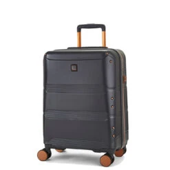 Rock Mayfair 4 Wheel Cabin Suitcase - 54cm -Travel Luggage Store Small Suitcase Mayfair Charcoal TR 0238 Main 05942.1686734098