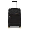 Ted Baker Albany Eco 4 Wheel Cabin Suitcase - 55cm -Travel Luggage Store TBW7003 001 Ted Baker Albany Eco Black Cabin Case 1 23487.1684486093