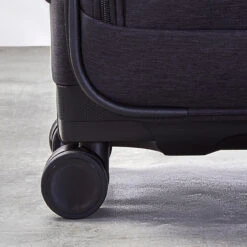 Rock Parker 4 Wheel Cabin Suitcase - 54cm -Travel Luggage Store TR 0206 BL Wheels 88177.1672750793