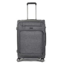 Rock Parker 4 Wheel Exp Medium Suitcase - 65cm -Travel Luggage Store TR 0206 GR M 1 43933.1672751975