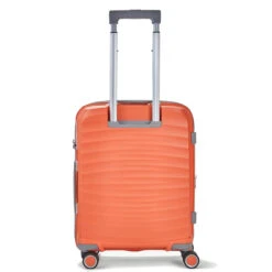 Rock Sunwave 4 Wheel Exp Cabin Suitcase - 54cm -Travel Luggage Store TR 0212 PE S 2 80982.1661262765