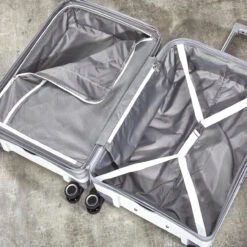Rock Sunwave 4 Wheel Exp Medium Suitcase - 66cm 26 Rock Sunwave 4 Wheel Exp Medium Suitcase - 66cm -Travel Luggage Store TR 0212 WH Interior 80100.1661262765.1280.1280 02212.1661266120