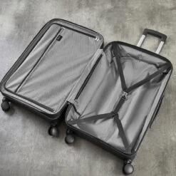 Rock Prime 4 Wheel Exp Cabin Suitcase - 56cm 32 Rock Prime 4 Wheel Exp Cabin Suitcase - 56cm -Travel Luggage Store TR 0241 CHA Interior 99580.1661161322
