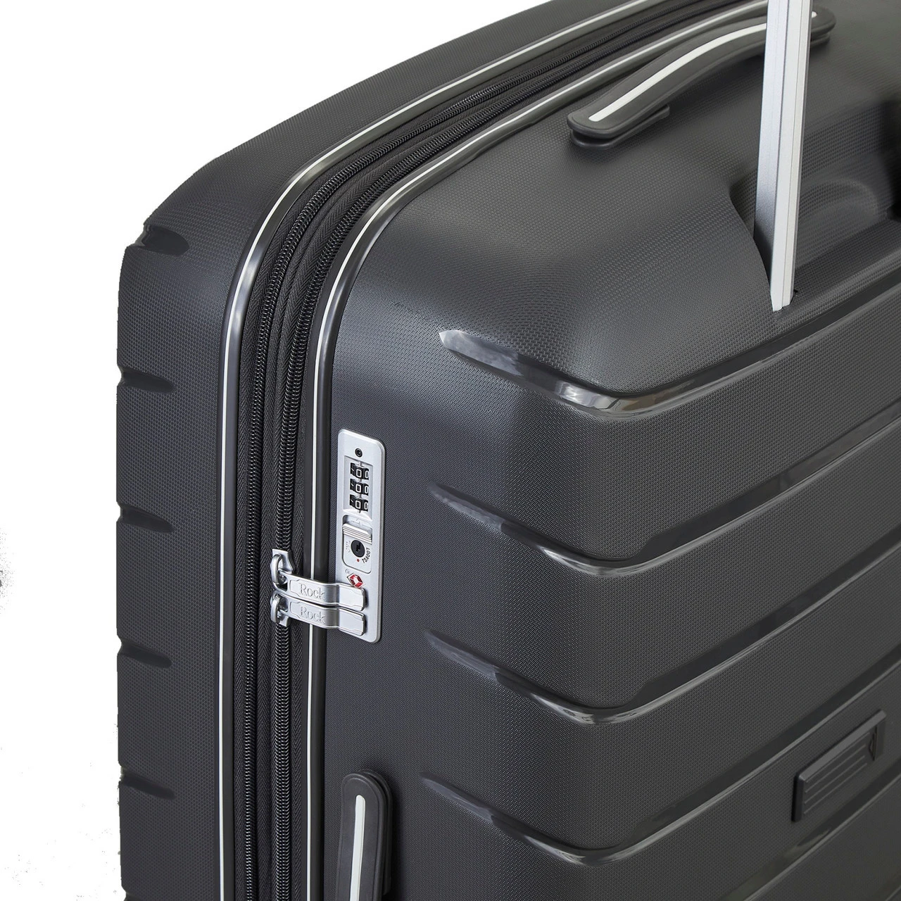Rock Prime 4 Wheel Exp Medium Suitcase - 66cm 16 Rock Prime 4 Wheel Exp Medium Suitcase - 66cm - Image 14