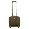 Bric's Life 4 Wheel Pilot Trolley Cabin Case - 43cm -Travel Luggage Store brics blf05260 olive m 1 19331.1695224615