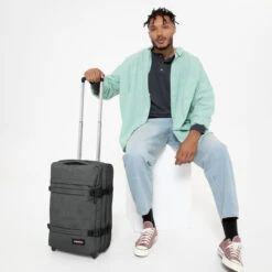 Eastpak Transit'R S Wheeled Cabin Duffle - 51cm -Travel Luggage Store ek0a5ba7 77h alt004 uc186340 mmid 84242.1675074183
