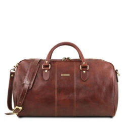 Tuscany Leather Lisbona Large Duffle - 55cm -Travel Luggage Store tl lisbon tl141657 13 60901.1659360281