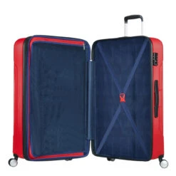 American Tourister Tracklite 4 Wheel Expandable Suitcase - 78cm -Travel Luggage Store tracklite interior 1 45263.1669370186